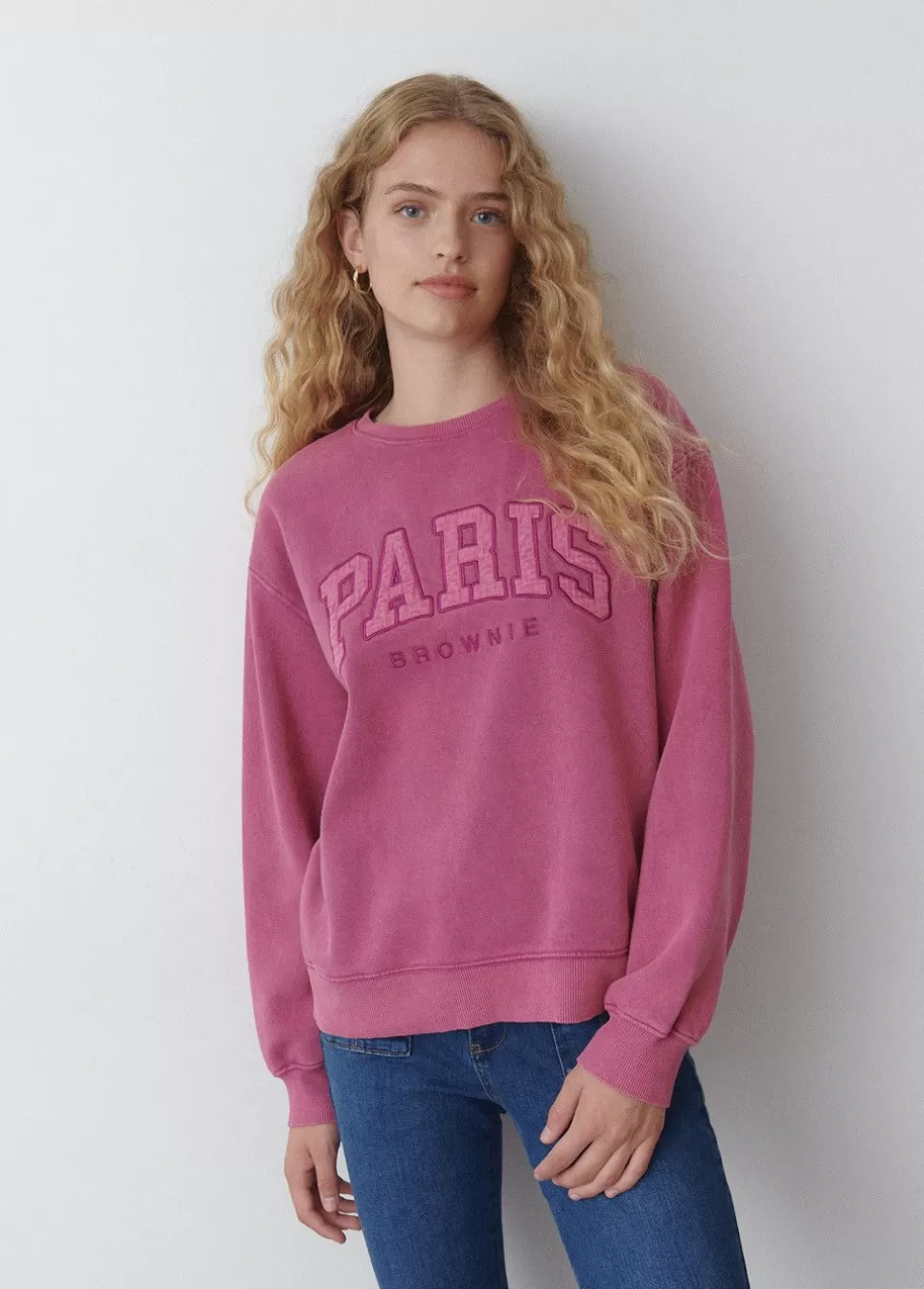 New Brownie Spain Sweatshirt Bordada De Paris