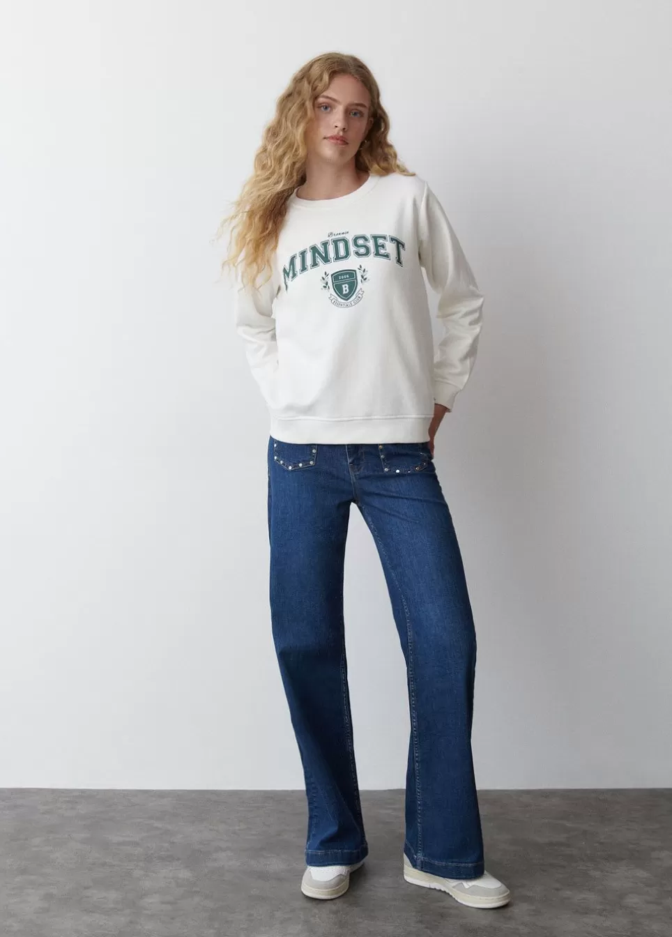 Fashion Brownie Spain Sweatshirt Bordada Mindset